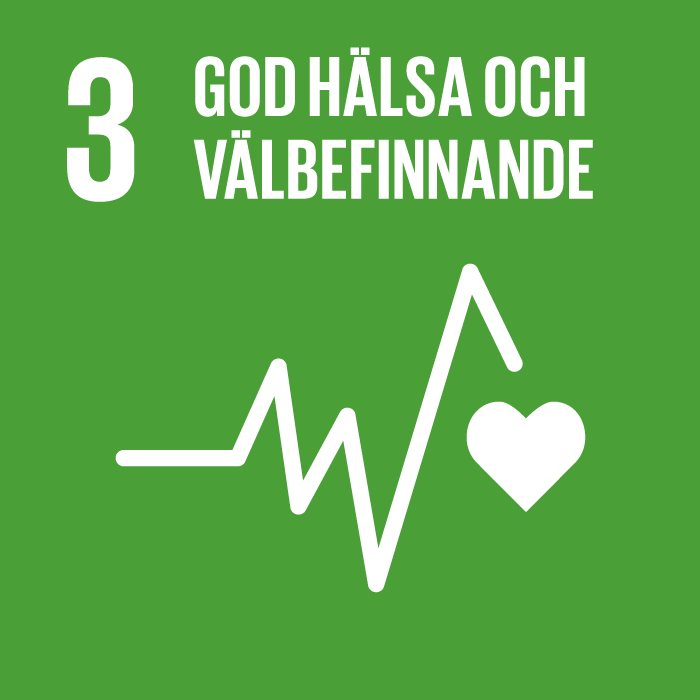 Globala målen 3 - God hälsa och välbefinnande